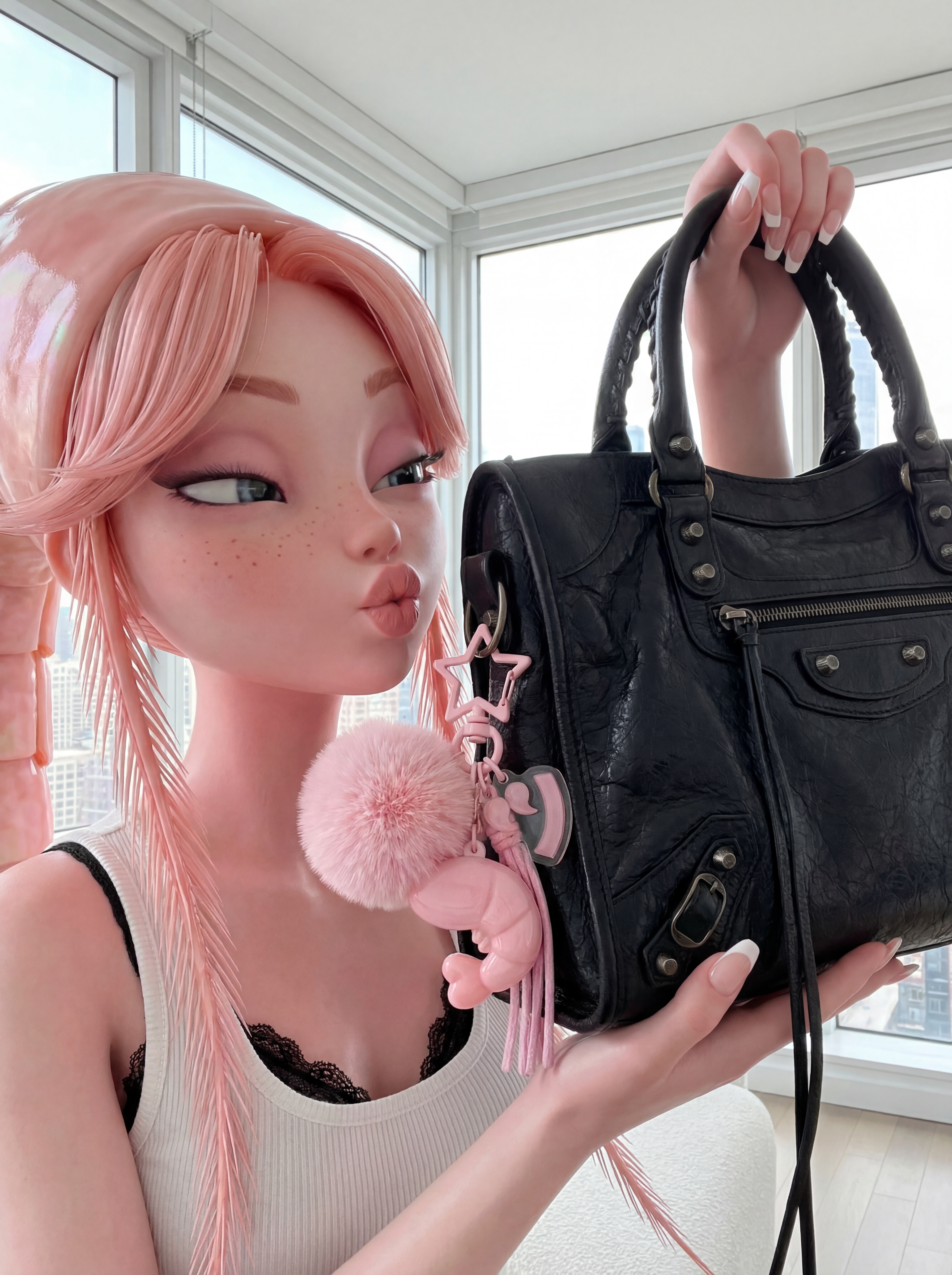 Shrimpina's Keychain